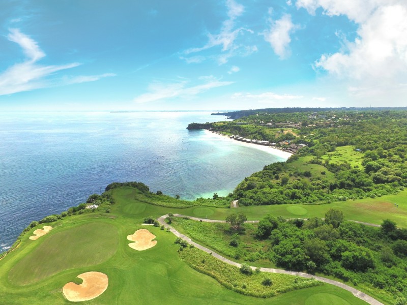 5 mejores campos de golf en la isla de los dioses