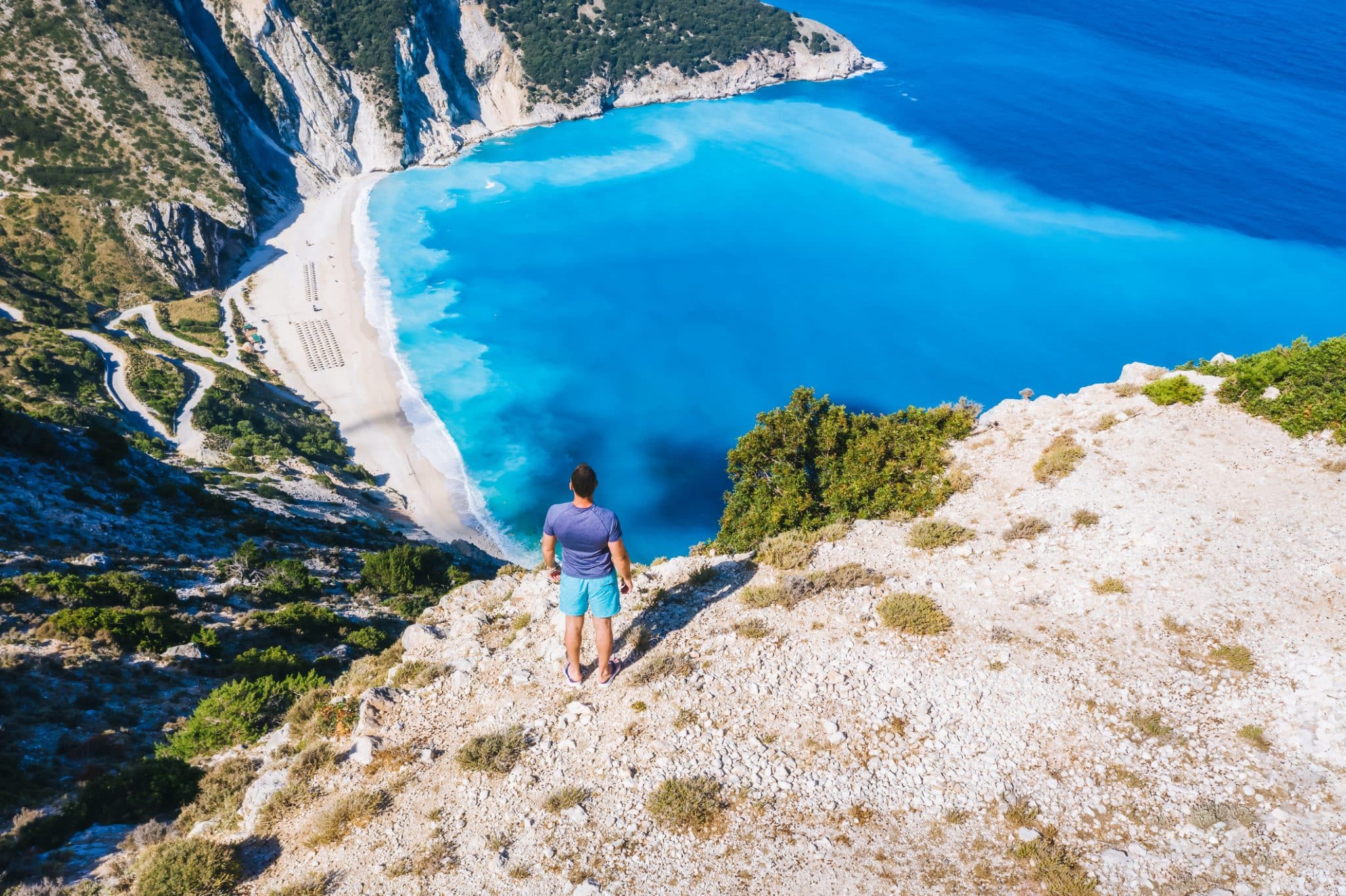 ¡El agua más azul y más clara de Grecia!