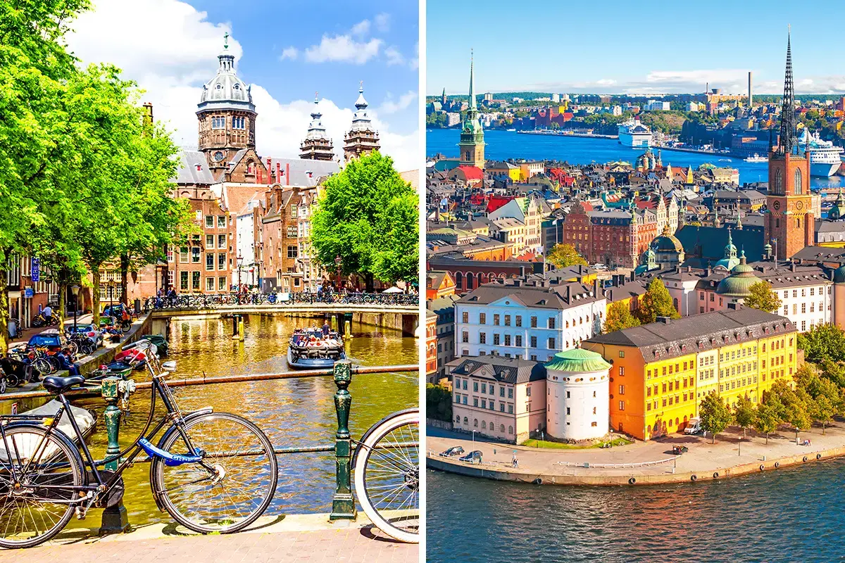 Ámsterdam versus Estocolmo