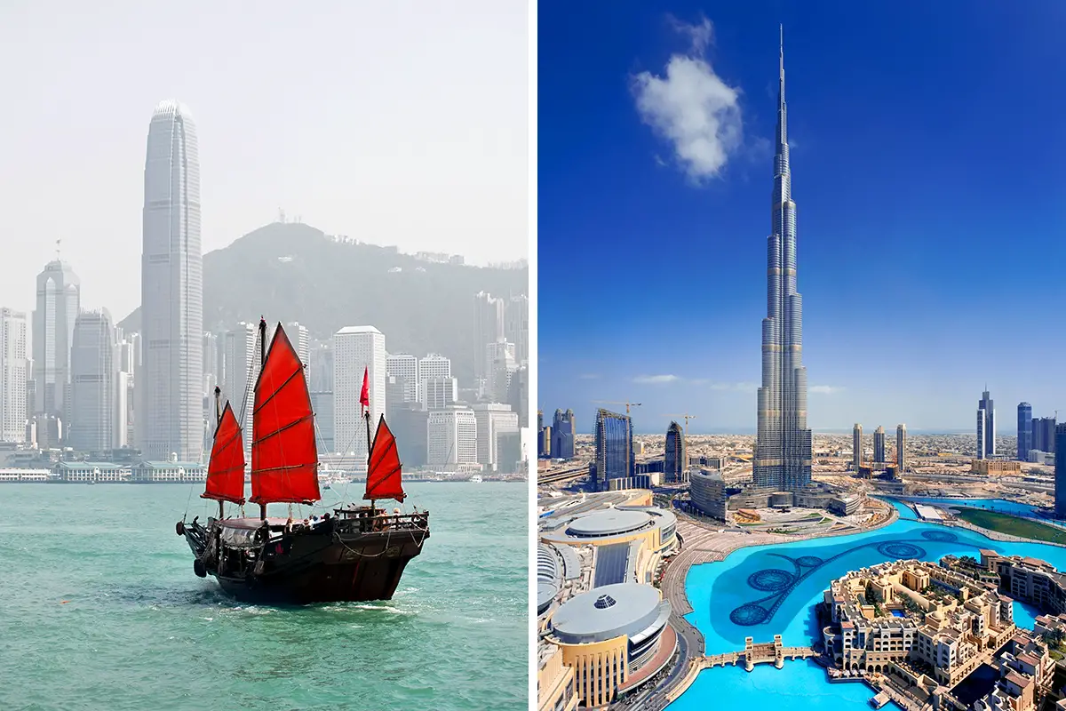 Hong Kong vs Dubái