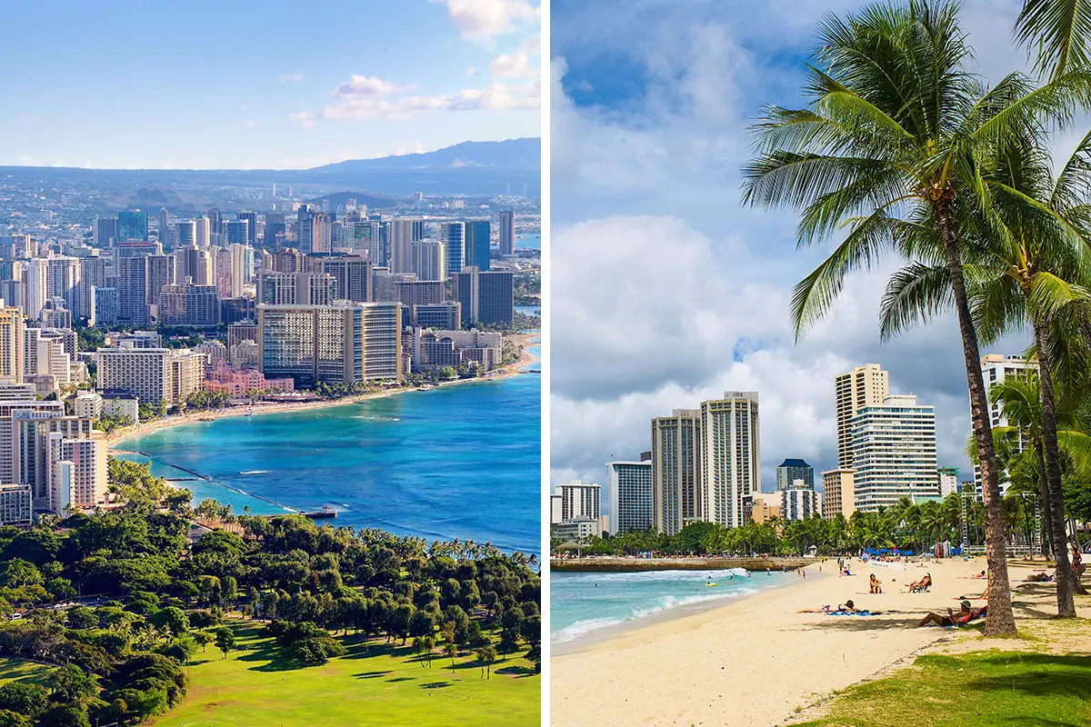 Honolulu contra Waikiki