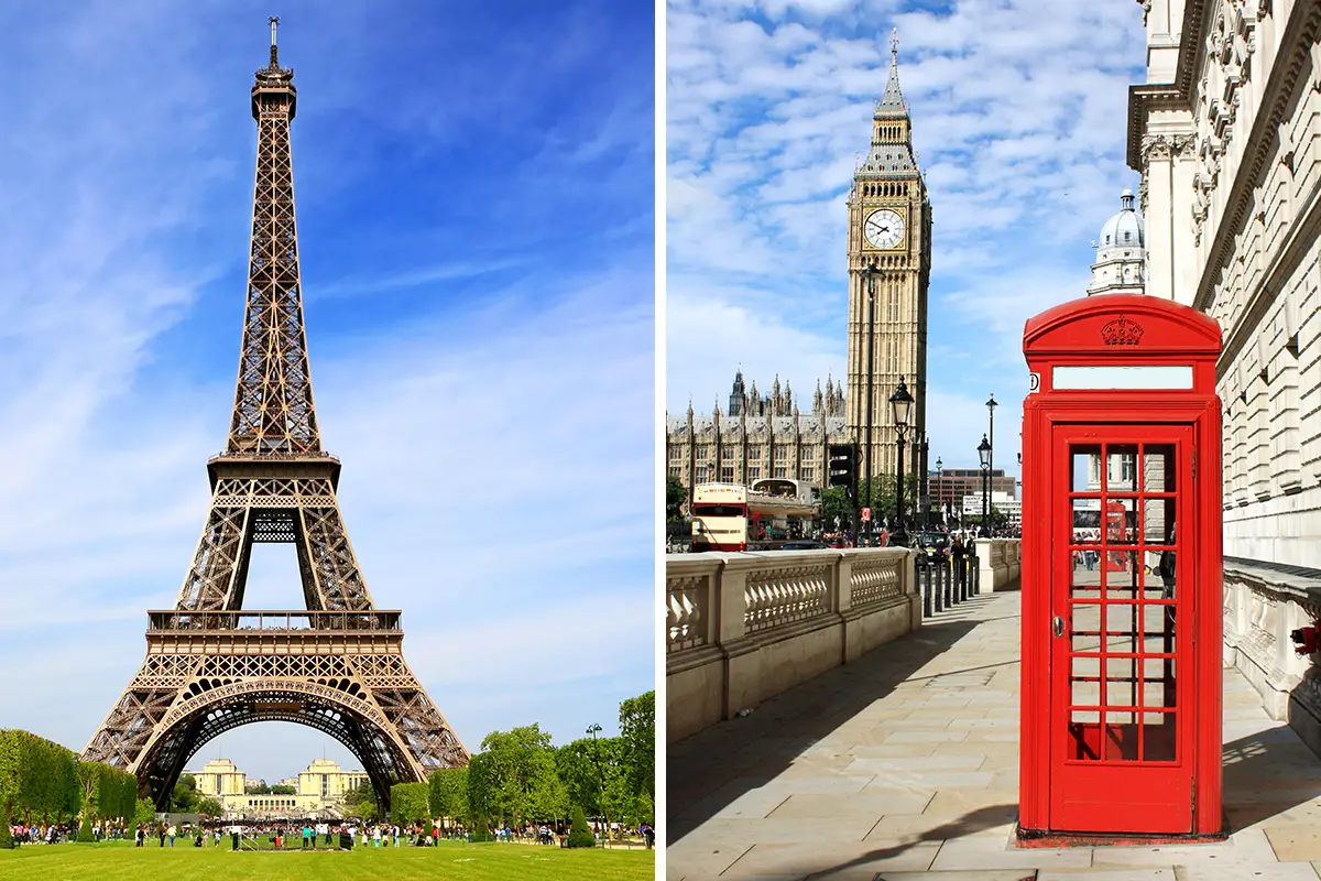 París versus Londres