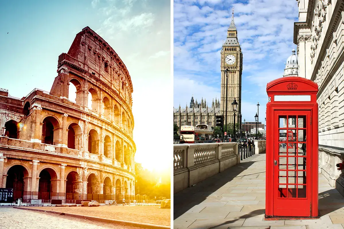 Roma versus Londres