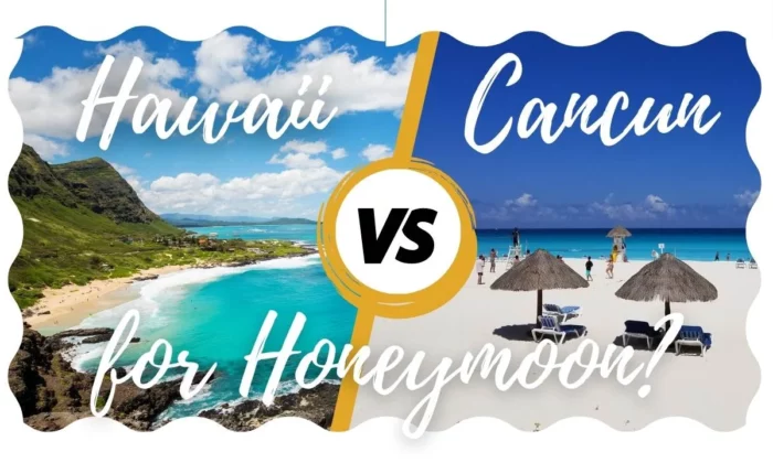 ¿Hawaii o Cancún para una luna de miel? ¡Cuál es el mejor objetivo romántico!