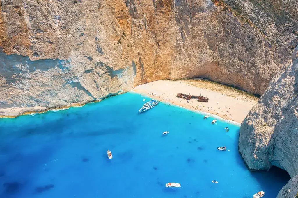¡El agua más azul y más clara de Grecia! ¡El agua más azul y más clara de Grecia!