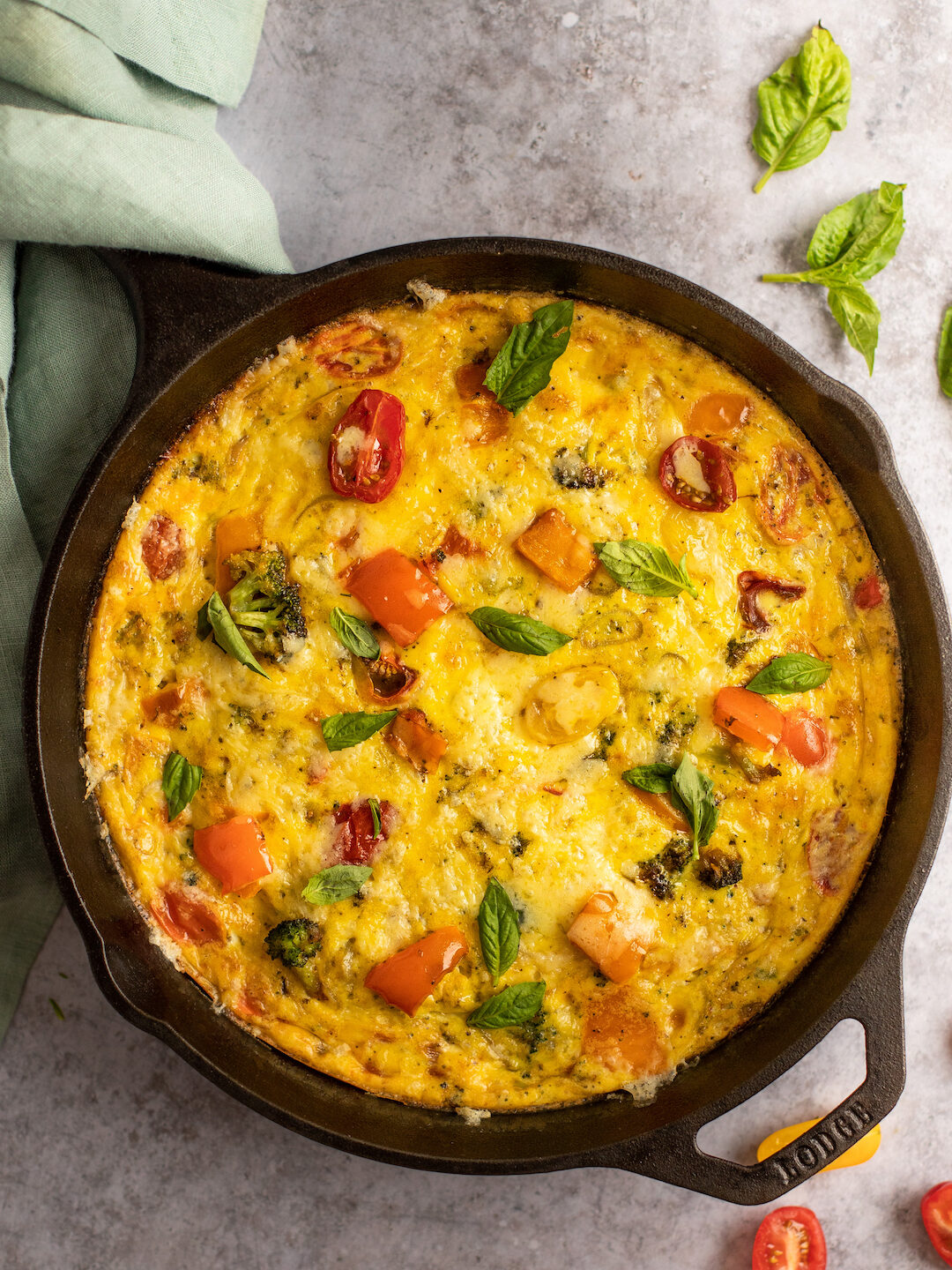 Receta base de frittata
