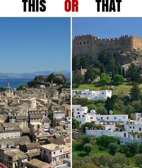 Descubre Rodas, Creta y Corfú - 15 Días |