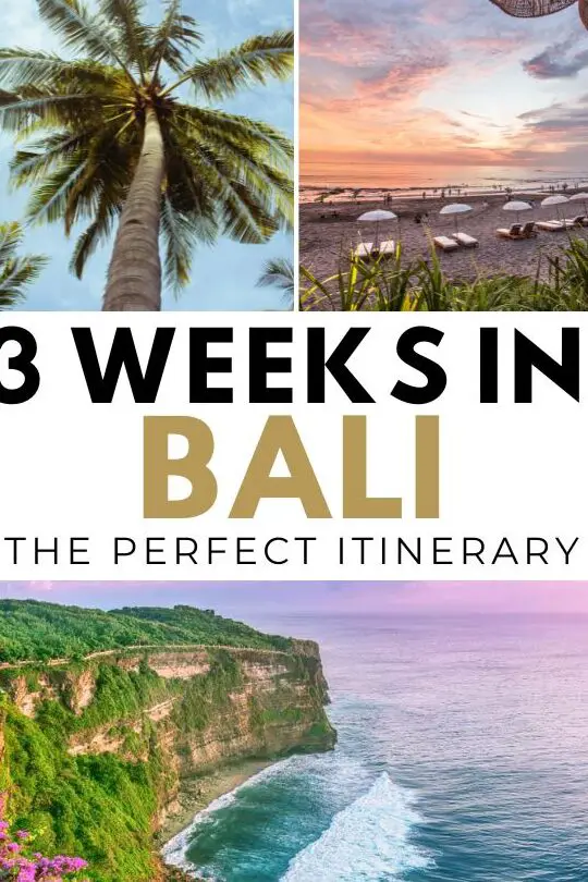 El itinerario ÚLTIMO de Bali durante 3 semanas [PRIMERA VEZ]