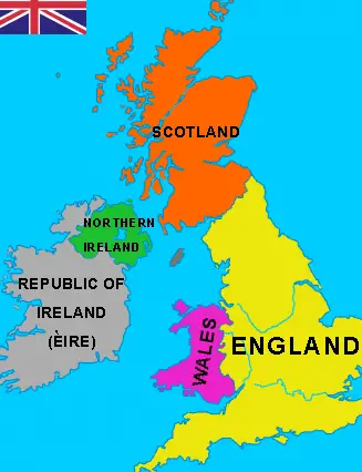 Mapa de Inglaterra y Francia, imágenes libres de derechos y fotos ...