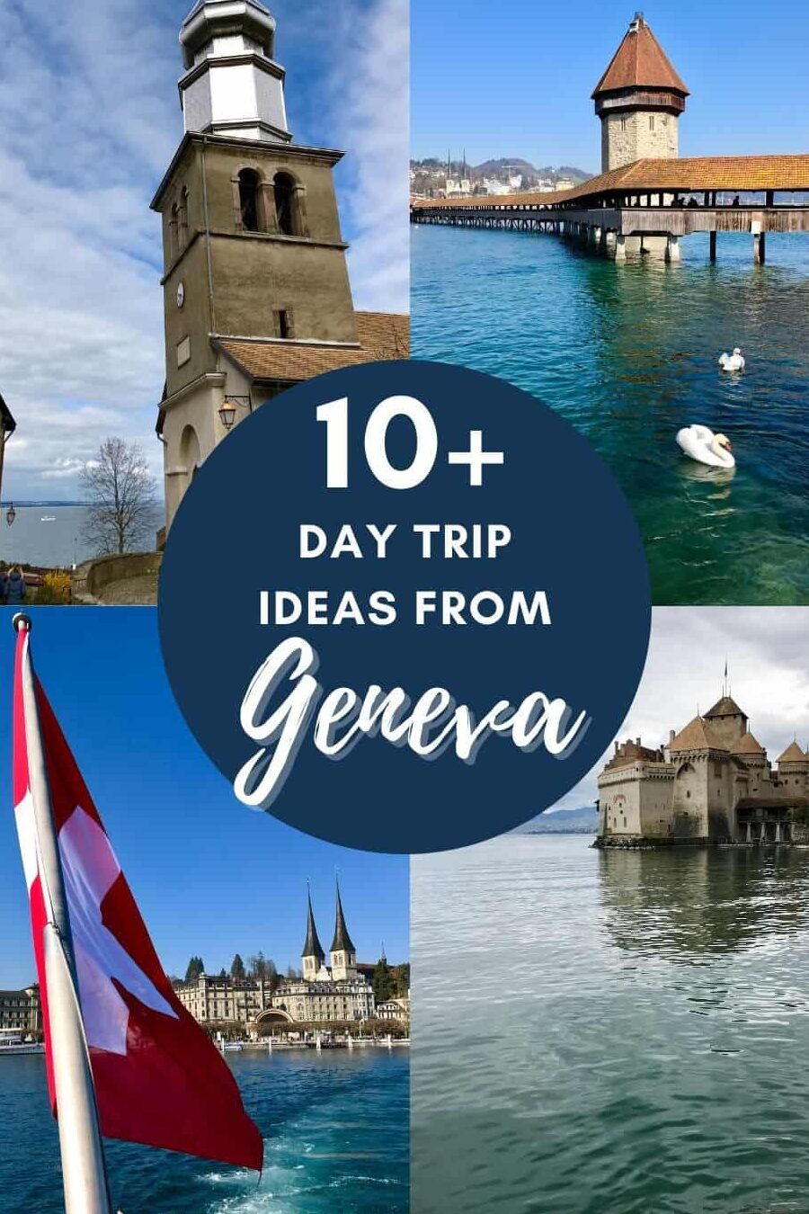 Más de 10 ideas para excursiones de un día desde Ginebra, Suiza |