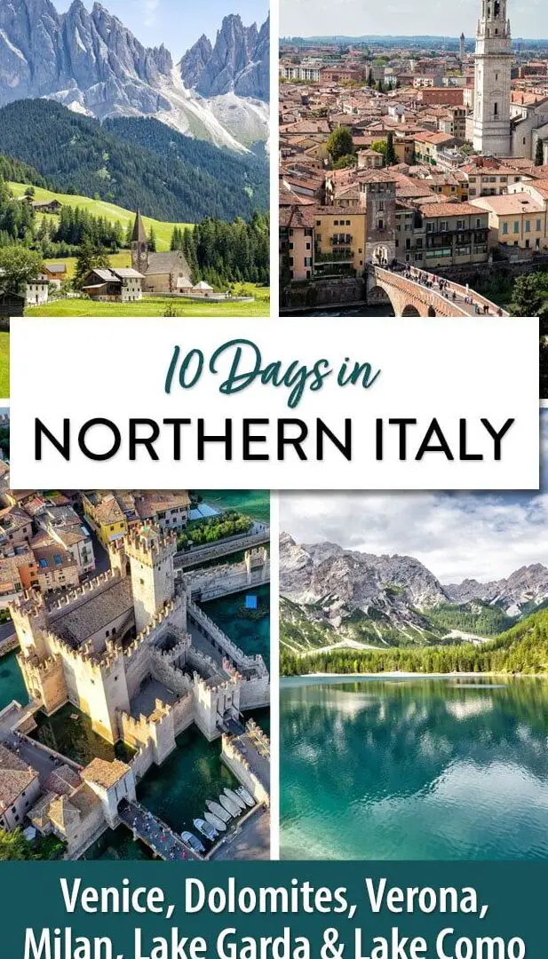 Itinerario por el norte de Italia: Venecia, Dolomitas, Verona y Lago Como...
