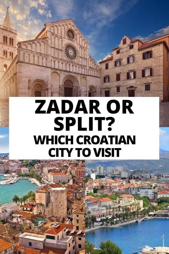 Zadar o Split: ¿Qué ciudad croata visitar?